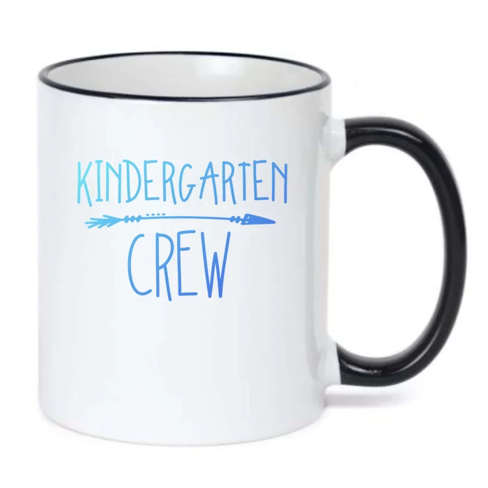 Kindergarten Crew Gift Black Color Changing Mug