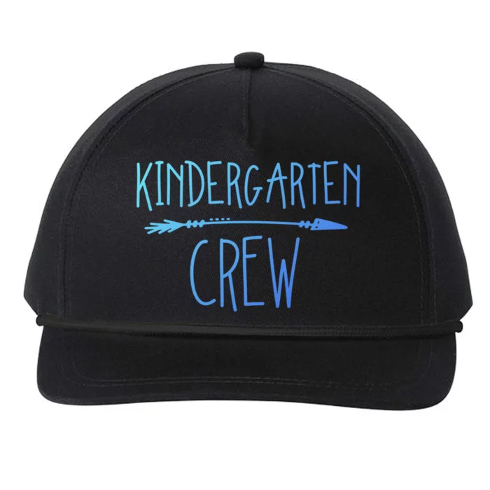 Kindergarten Crew Gift Snapback Five-Panel Rope Hat