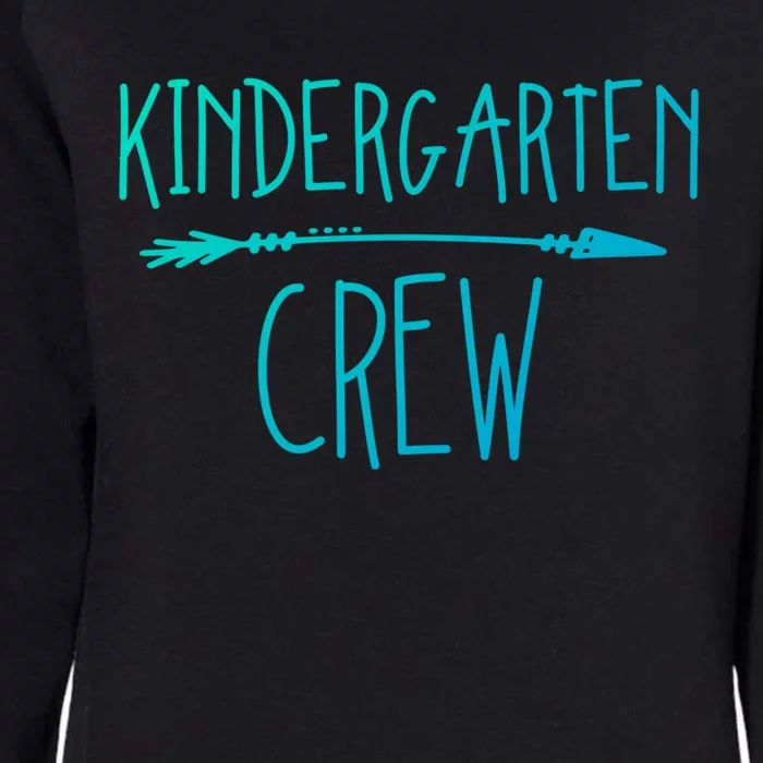 Kindergarten Crew Gift Womens California Wash Sweatshirt