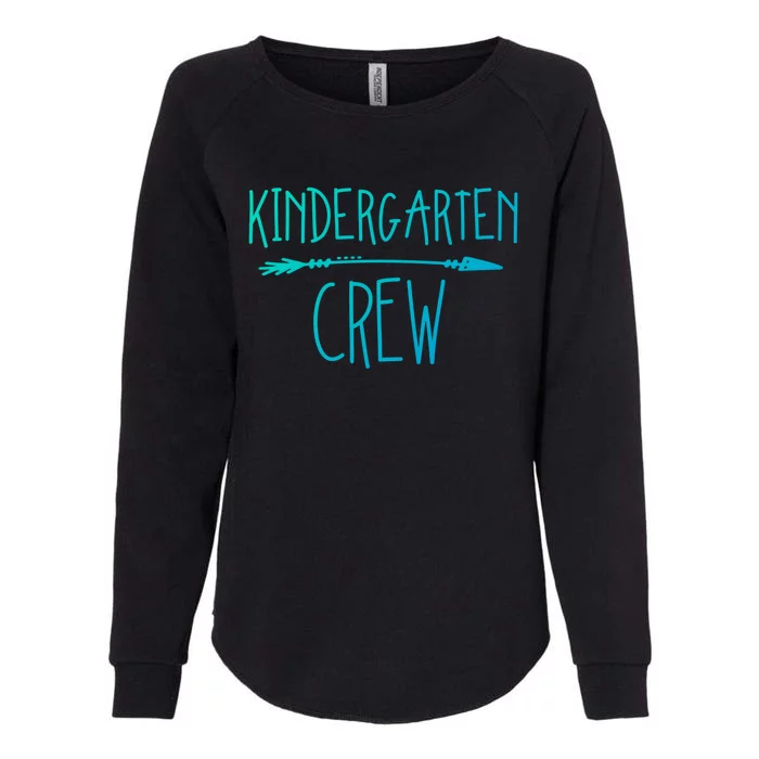 Kindergarten Crew Gift Womens California Wash Sweatshirt