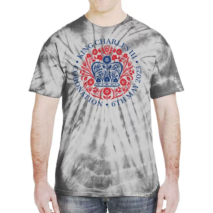 King Charles III Coronation 2023 Tie-Dye T-Shirt