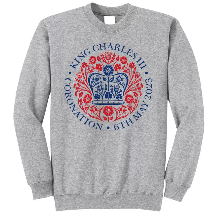 King Charles III Coronation 2023 Tall Sweatshirt