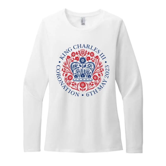 King Charles III Coronation 2023 Womens CVC Long Sleeve Shirt