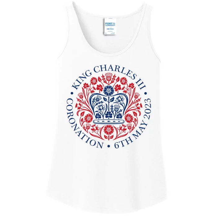 King Charles III Coronation 2023 Ladies Essential Tank