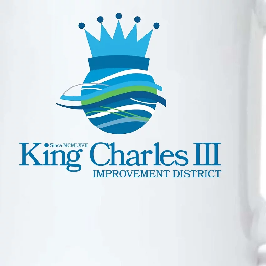 King Charles III Improvement District Black Color Changing Mug