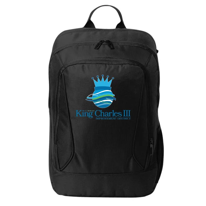 King Charles III Improvement District City Backpack