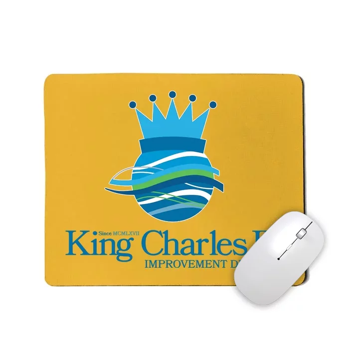 King Charles III Improvement District Mousepad