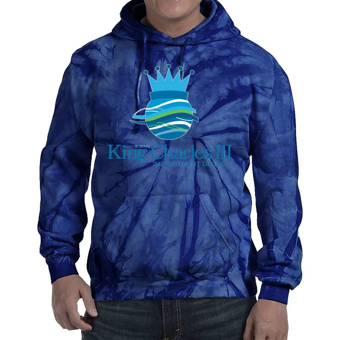 King Charles III Improvement District Tie Dye Hoodie