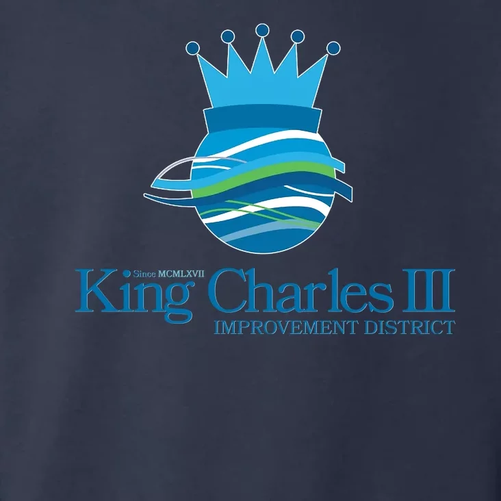 King Charles III Improvement District Toddler Hoodie