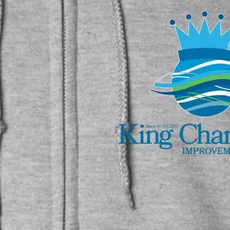 King Charles III Improvement District Full Zip Hoodie