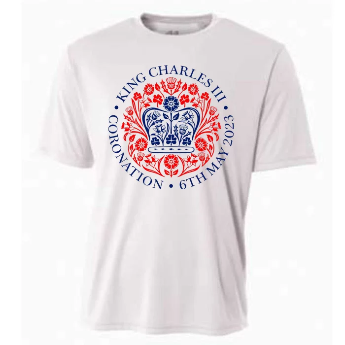 King Charles III Coronation Cooling Performance Crew T-Shirt