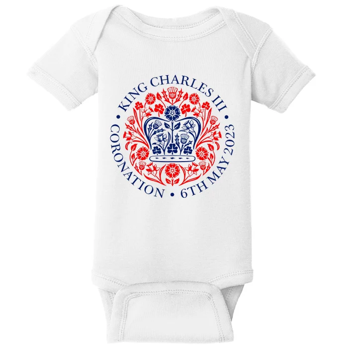 King Charles III Coronation Baby Bodysuit