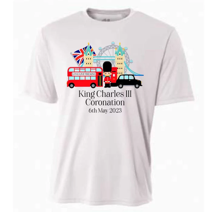 King Charles III Coronation Cooling Performance Crew T-Shirt