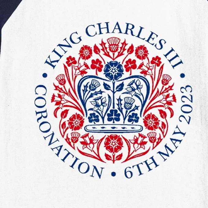 King Charles III Coronation Baseball Sleeve Shirt