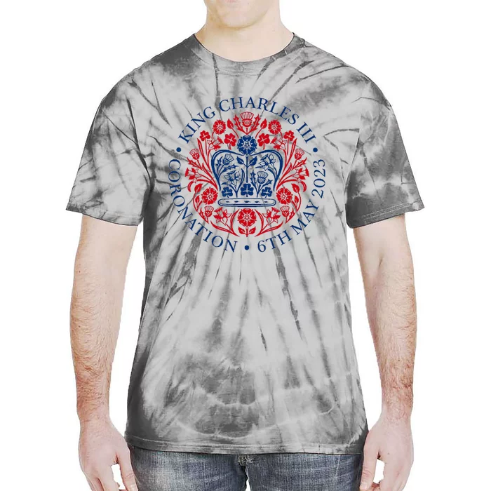 King Charles III Coronation Tie-Dye T-Shirt