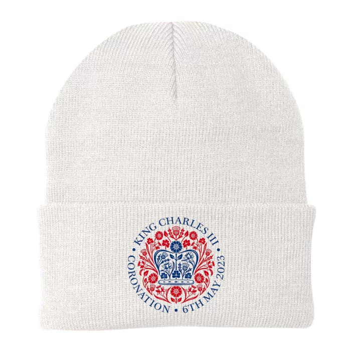 King Charles III Coronation Knit Cap Winter Beanie