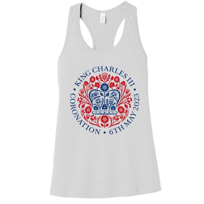 King Charles III Coronation Women's Racerback Tank