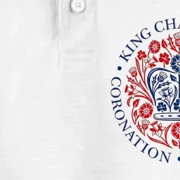 King Charles III Royal Family Coronation Dry Zone Grid Performance Polo