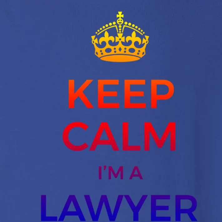 Keep Calm I'm A Lawyer Gift Toddler Long Sleeve Shirt