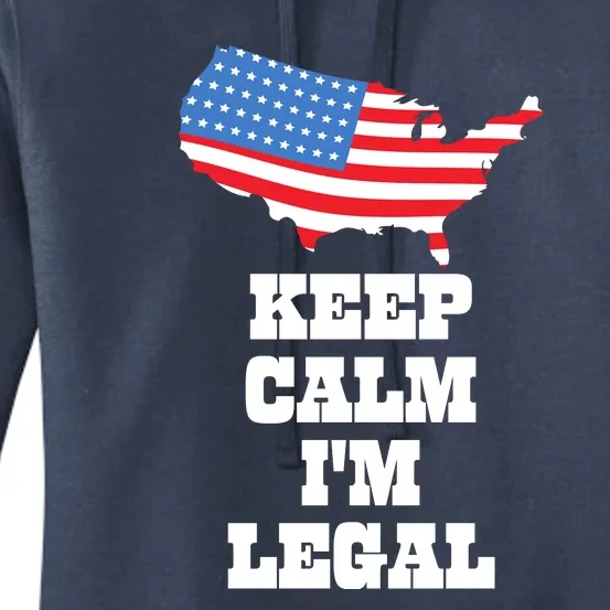 Keep Calm IM Legal Women's Pullover Hoodie