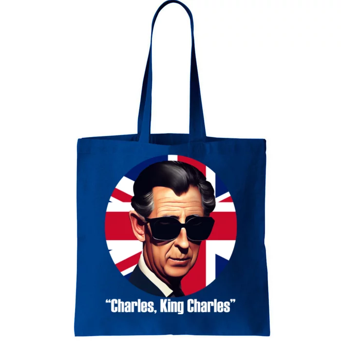 King Charles III Royal Coronation Funny British UK Souvenir Tote Bag