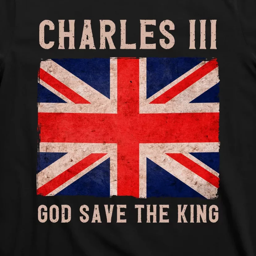 King Charles III God Save The King Monarchy UK T-Shirt