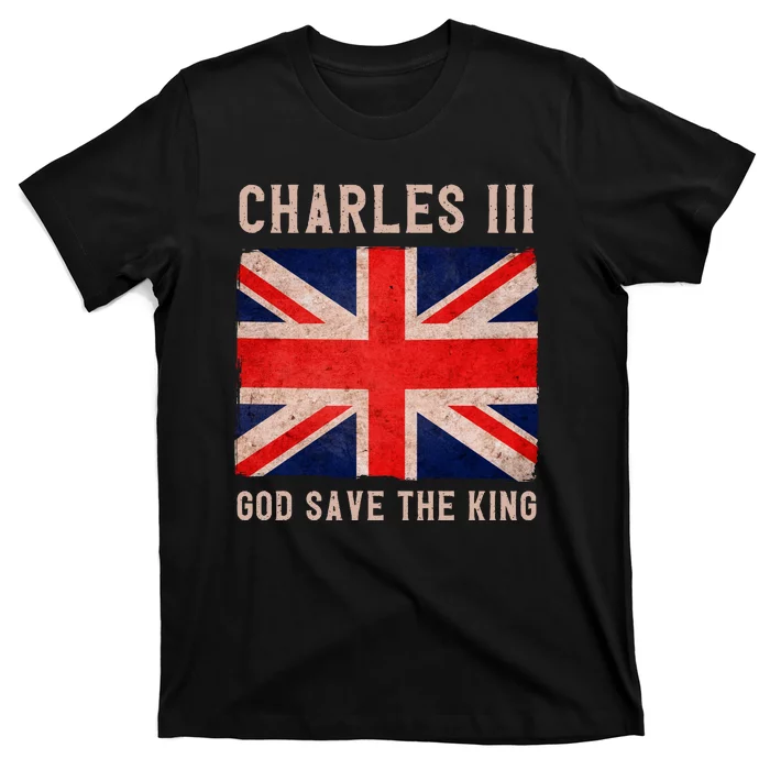 King Charles III God Save The King Monarchy UK T-Shirt