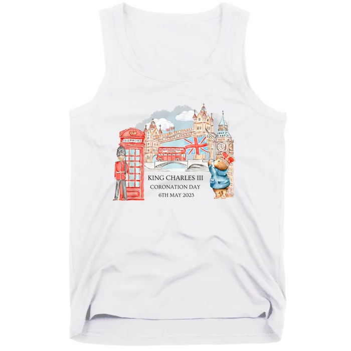 King Charles III Coronation Tank Top