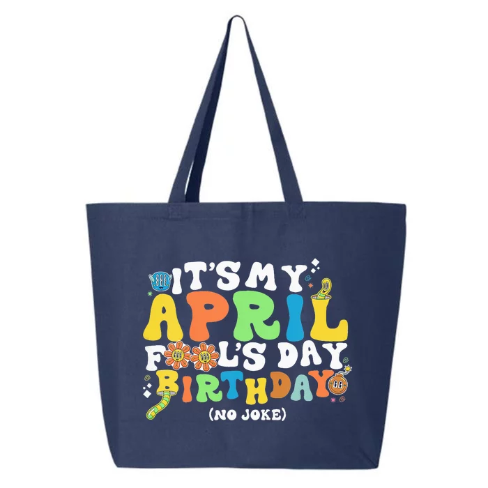 Keep Calm It's Only April Fool's Day 25L Jumbo Tote