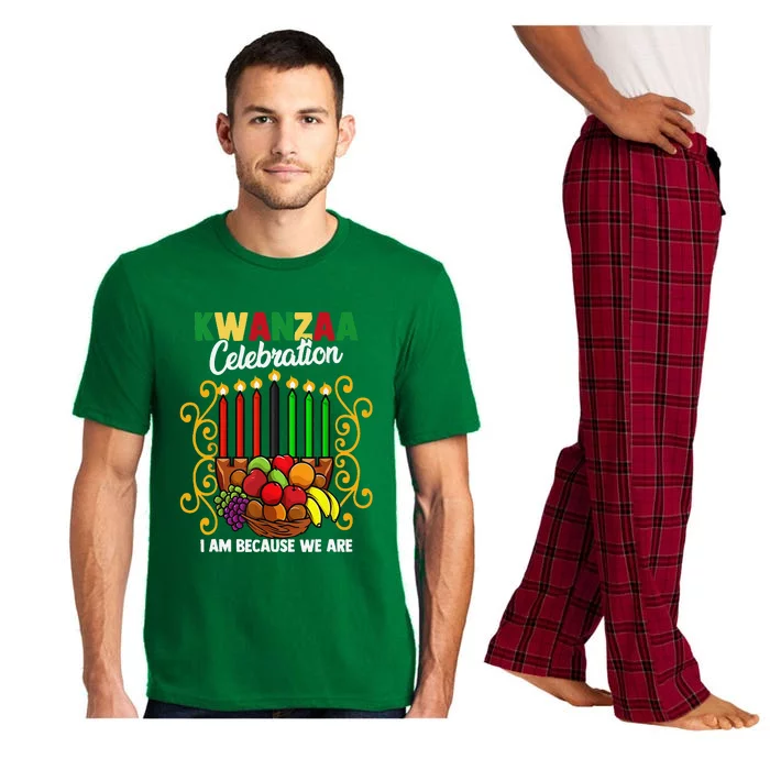 Kwanzaa Celebration I Am Because We Are Happy Kwanzaa Pajama Set