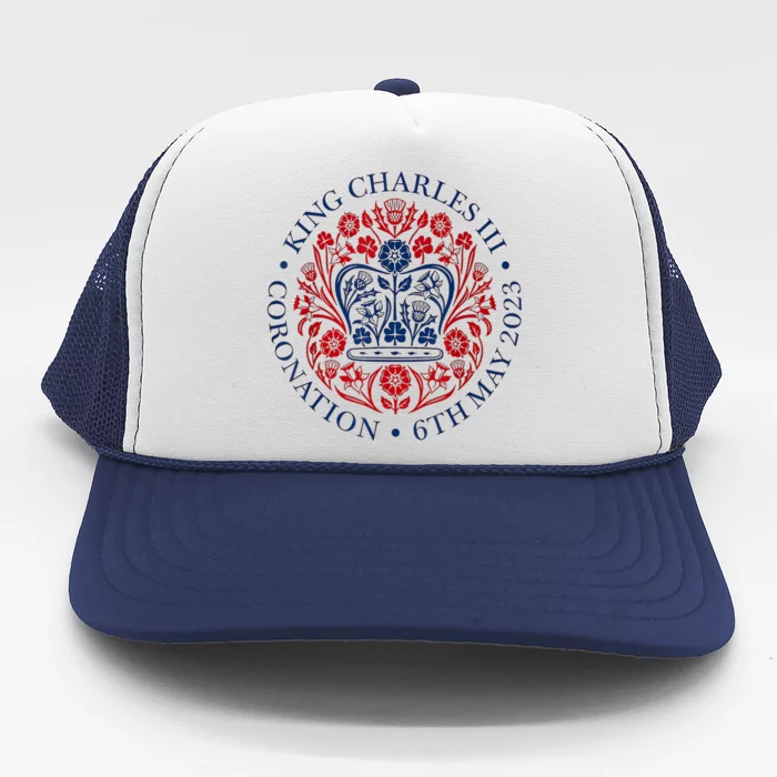 King Charles III Royal Family Coronation Women Men Trucker Hat