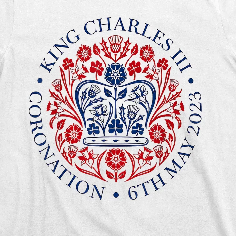 King Charles III Royal Family Coronation Women Men T-Shirt