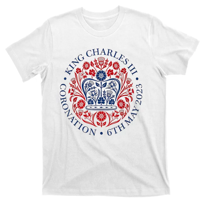 King Charles III Royal Family Coronation Women Men T-Shirt