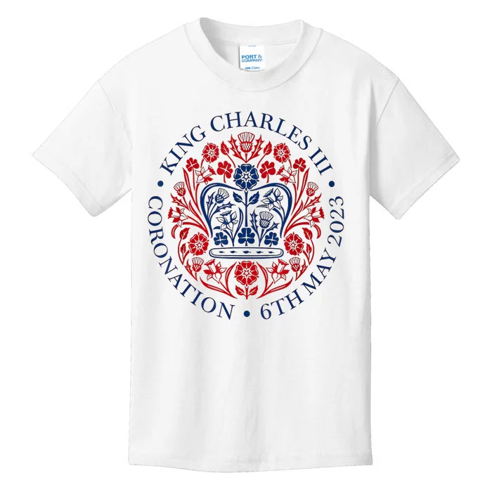 King Charles III Royal Family Coronation Women Men Kids T-Shirt