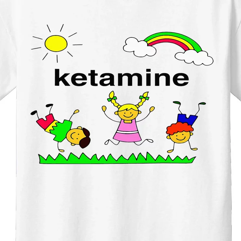 K.etamine Children Jumping Up And Having Fun Kids Kids T-Shirt