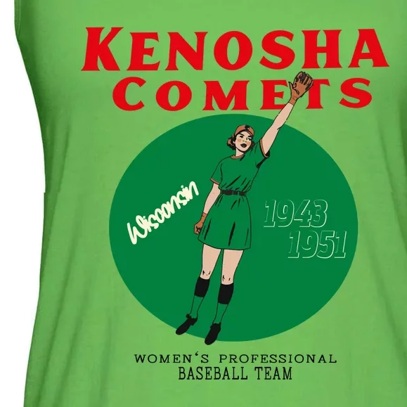 Kenosha Comets Ladies Essential Flowy Tank