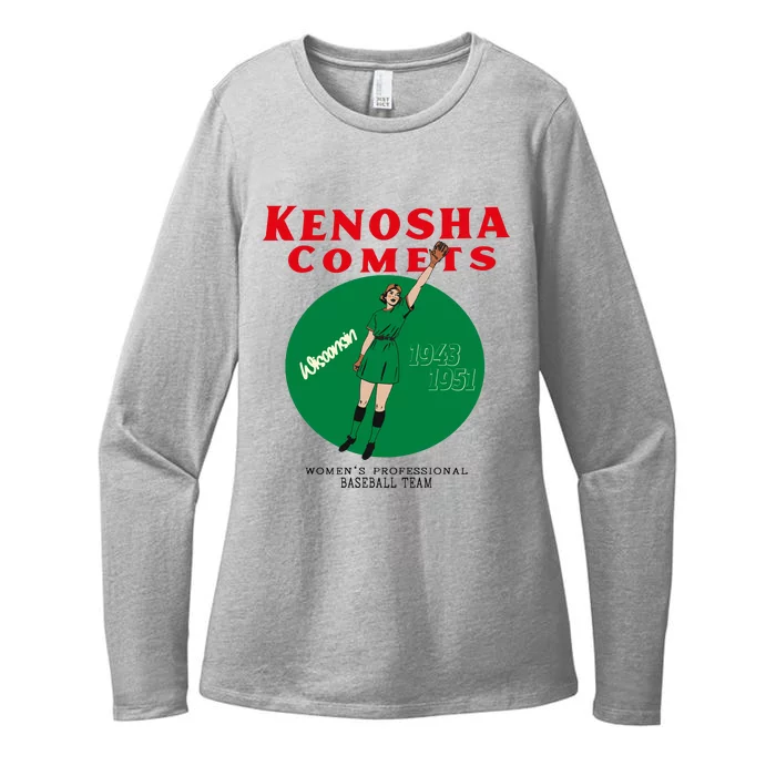 Kenosha Comets Womens CVC Long Sleeve Shirt