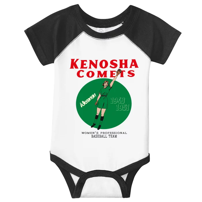 Kenosha Comets Infant Baby Jersey Bodysuit