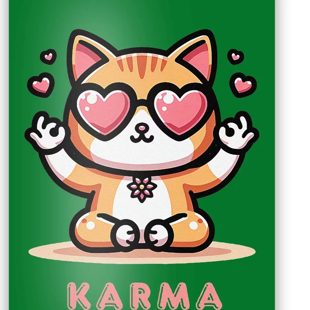 Karma Cat Poster