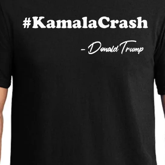 Kamala Crash Kamalacrash Funny Trump 2024 Pajama Set