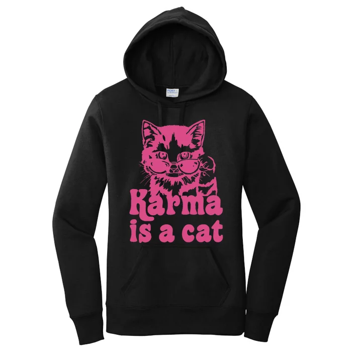 Karma Cat Women's Pullover Hoodie