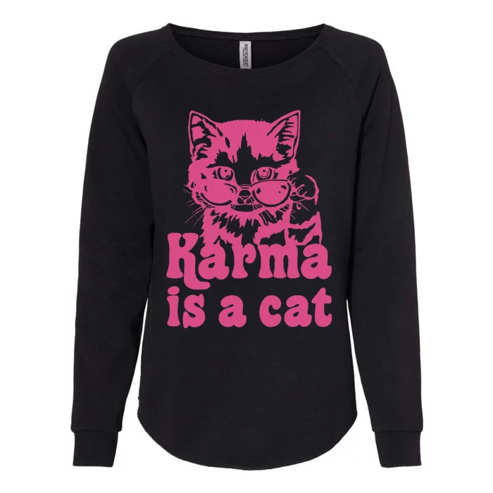 Karma Cat Womens California Wash Sweatshirt