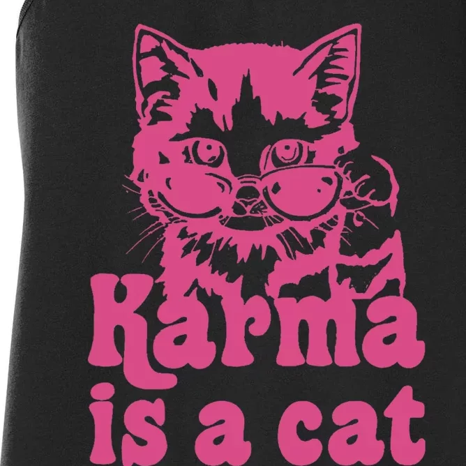 Karma Cat Women's Racerback Tank