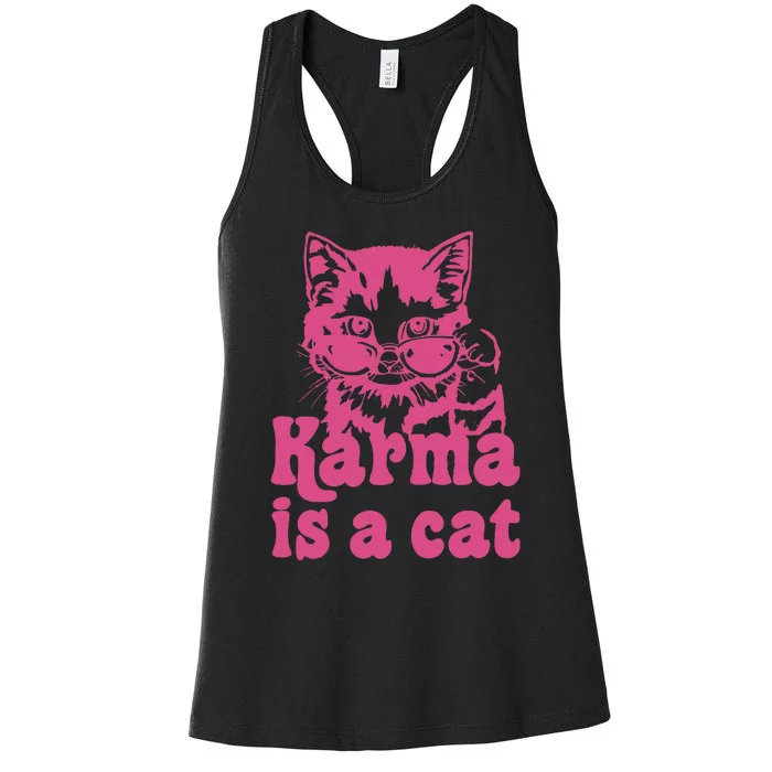 Karma Cat Women's Racerback Tank