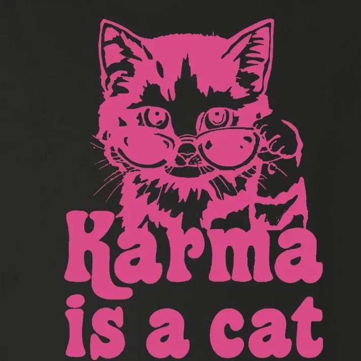 Karma Cat Toddler Long Sleeve Shirt