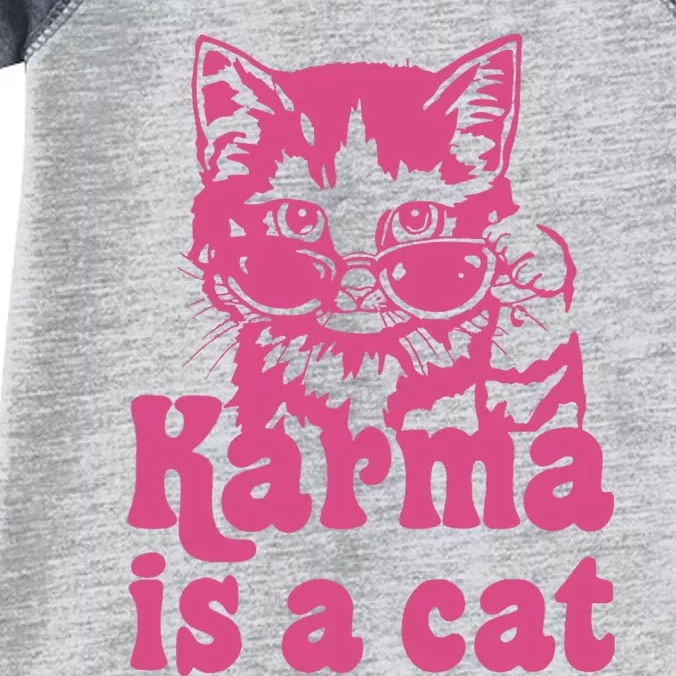 Karma Cat Infant Baby Jersey Bodysuit