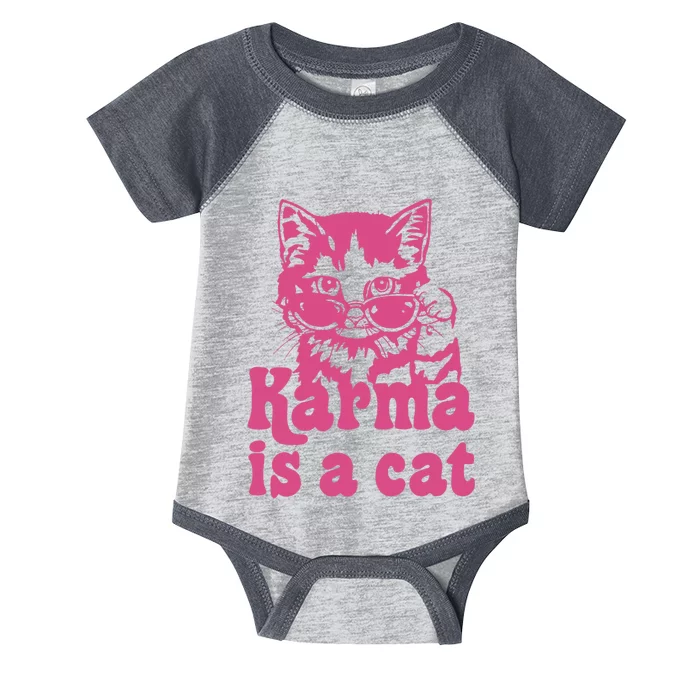 Karma Cat Infant Baby Jersey Bodysuit