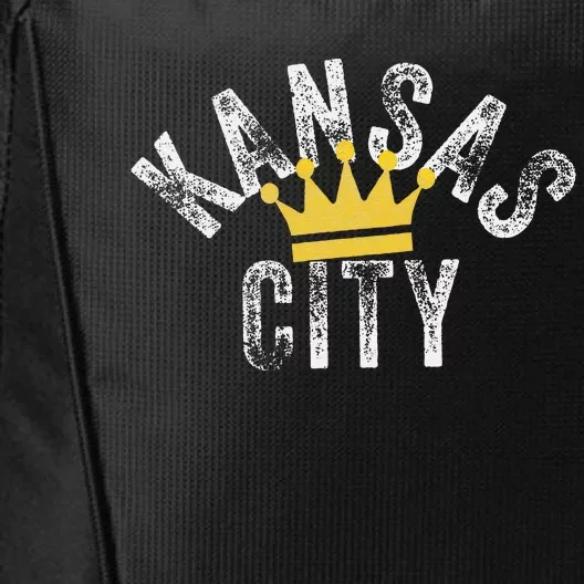 Kansas City Kc Crown Town Local Modern Style KC Cool Blue City Backpack