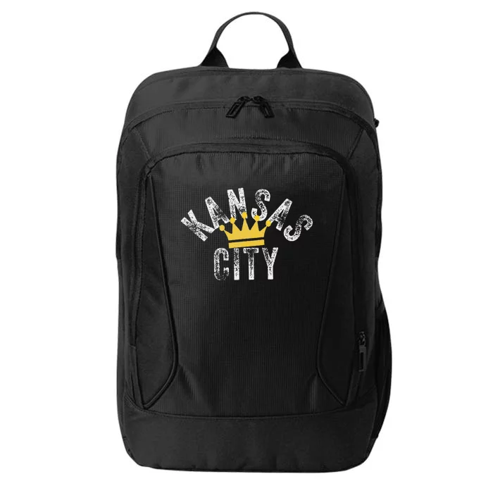 Kansas City Kc Crown Town Local Modern Style KC Cool Blue City Backpack