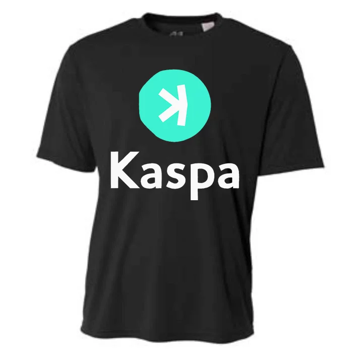 Kaspa Crypto Kaspa Cooling Performance Crew T-Shirt